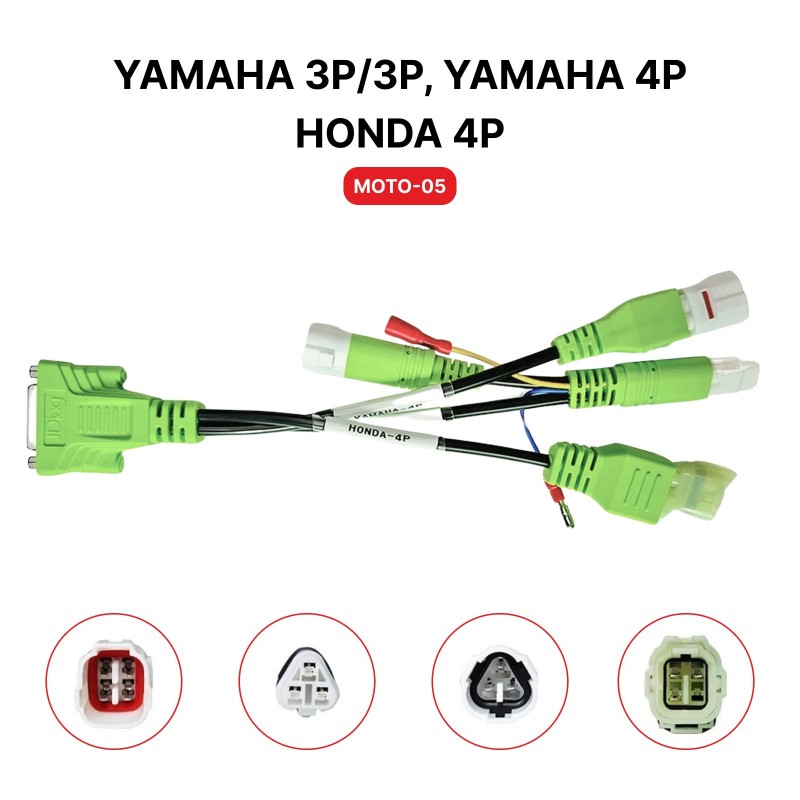 JDiag M100 PRO - Motosiklet Arıza Tespit Cihazı - 23 Kablo Full Versiyon