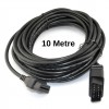 YekTek 10 Metre OBD2 Teşhis Cihazı Uzatma Kablosu 16 Pin – Erkekten Dişi Sokete, Dayanıklı ve Yüksek Kalite
