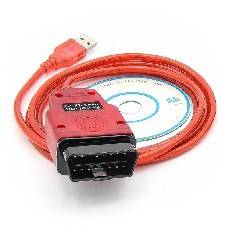 Renolink v2.10 Renault immo airbag sıfırlama ecu programlama cihazı