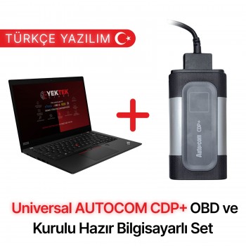 Universal Autocom CDP+ Full Kurulu Hazır Bilgisayar Türkçe Arıza Tespit Cihaz Seti