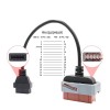 Dikdörtgen Başlık OBD Dönüşüm Kablosu