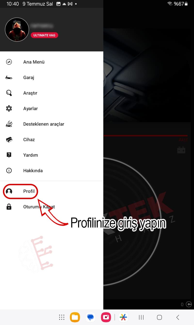 OBDeleven Profil